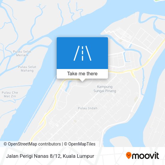 Jalan Perigi Nanas 8/12 map