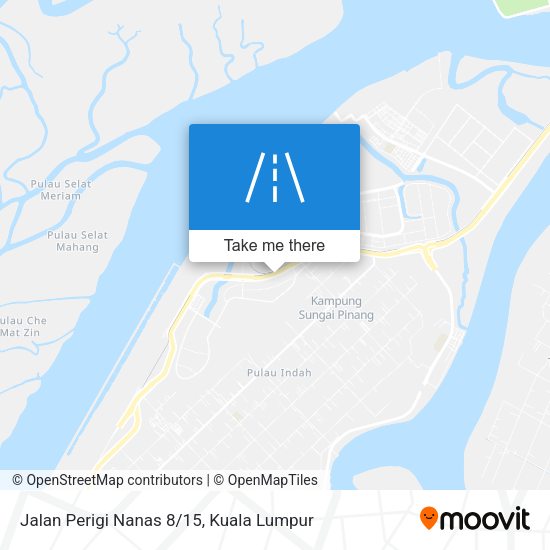 Jalan Perigi Nanas 8/15 map
