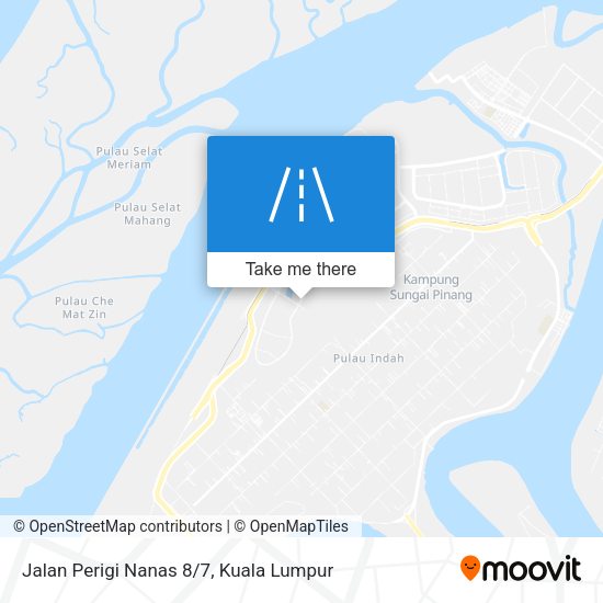 Jalan Perigi Nanas 8/7 map