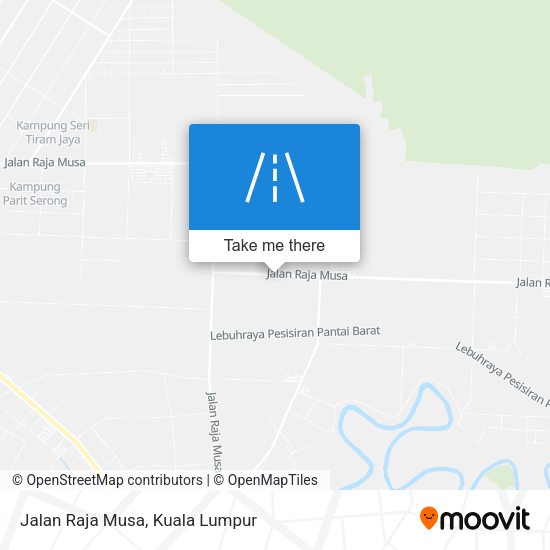 Peta Jalan Raja Musa