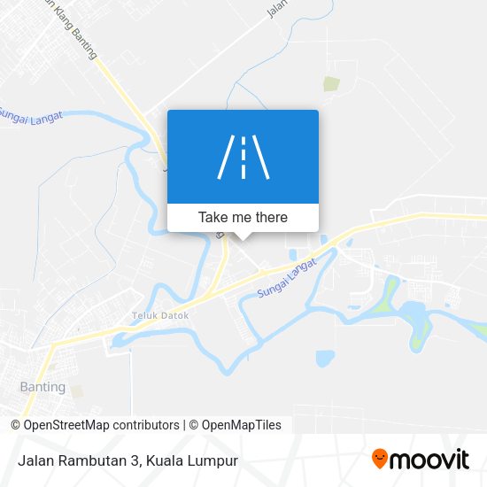 Jalan Rambutan 3 map