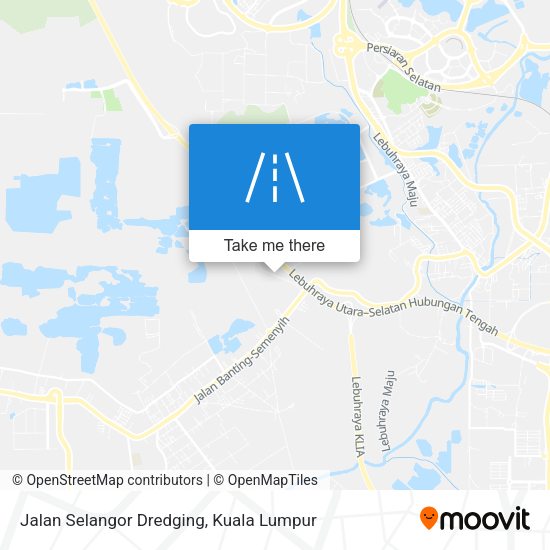 Peta Jalan Selangor Dredging