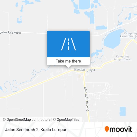 Peta Jalan Seri Indah 2