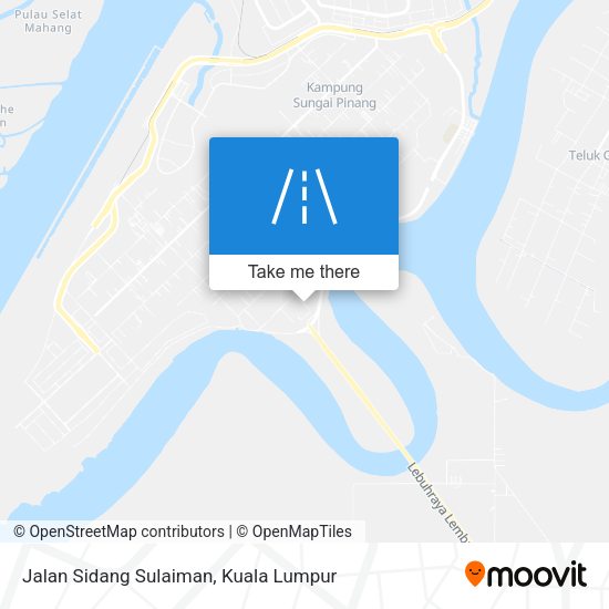 Jalan Sidang Sulaiman map