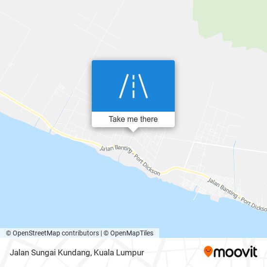 Peta Jalan Sungai Kundang
