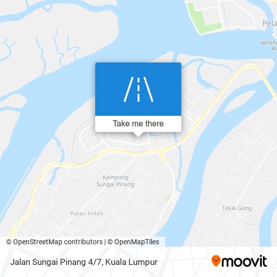 Jalan Sungai Pinang 4/7 map