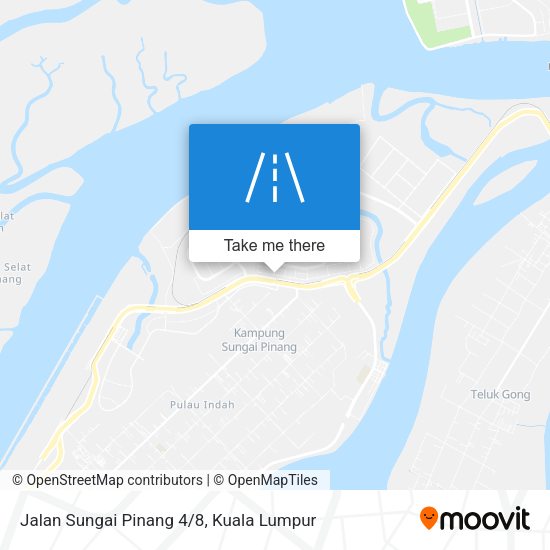 Peta Jalan Sungai Pinang 4/8