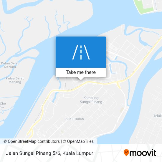 Jalan Sungai Pinang 5/6 map