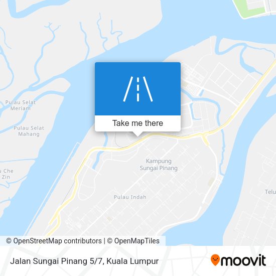 Jalan Sungai Pinang 5/7 map