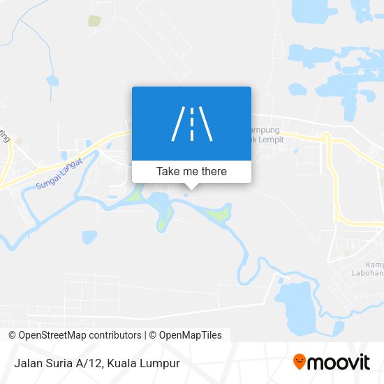 Jalan Suria A/12 map