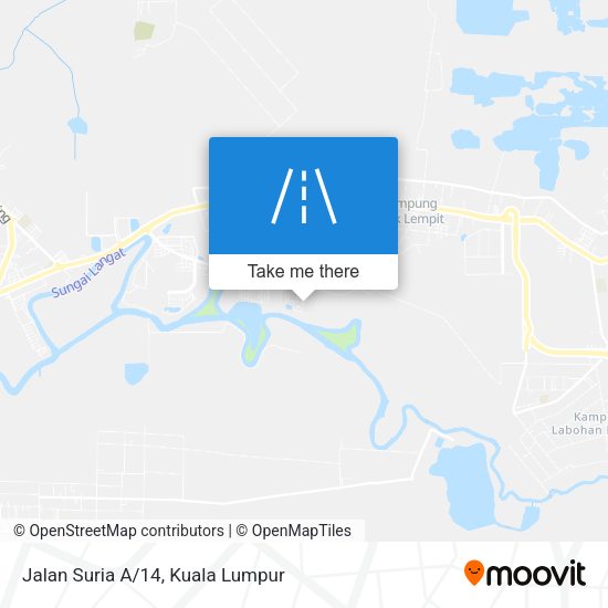 Peta Jalan Suria A/14