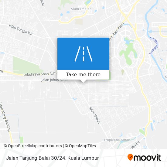Peta Jalan Tanjung Balai 30/24