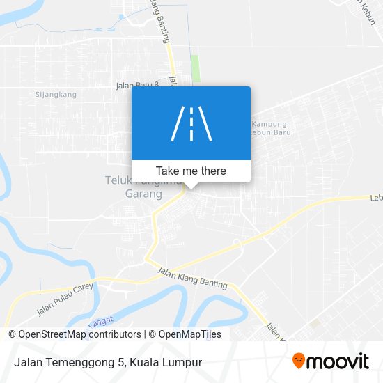 Jalan Temenggong 5 map