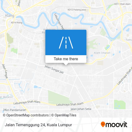 Jalan Temenggung 24 map