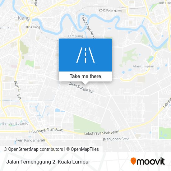 Peta Jalan Temenggung 2