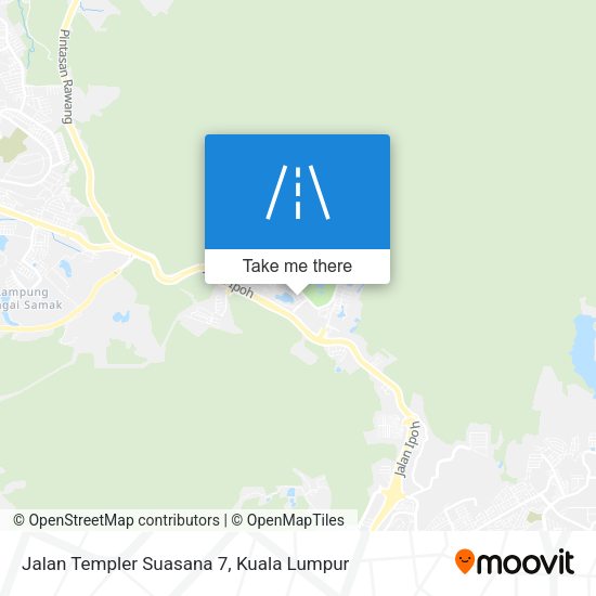 Jalan Templer Suasana 7 map