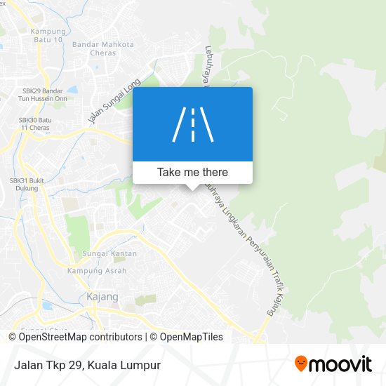 Jalan Tkp 29 map