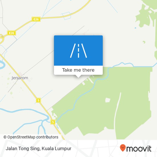 Jalan Tong Sing map