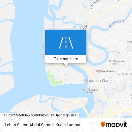 Peta Lebuh Sultan Abdul Samad