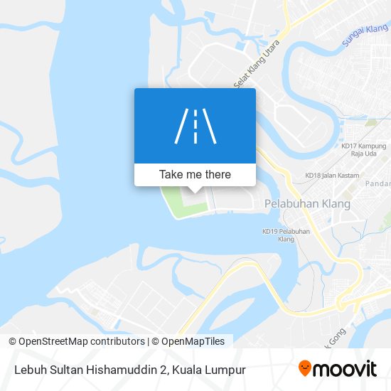 Lebuh Sultan Hishamuddin 2 map
