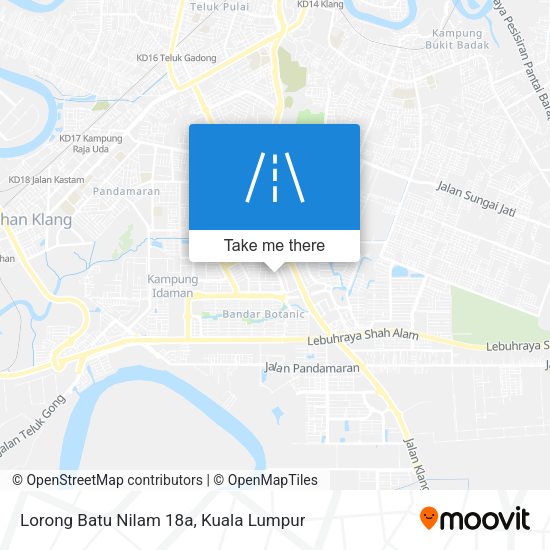 Lorong Batu Nilam 18a map