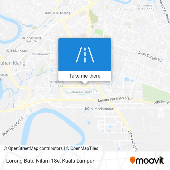 Lorong Batu Nilam 18e map