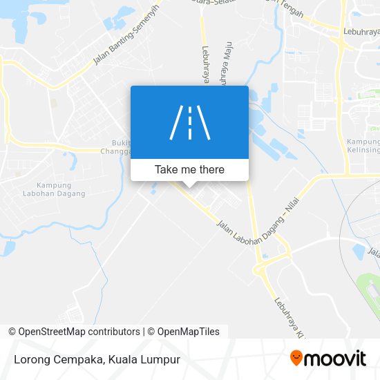 Peta Lorong Cempaka