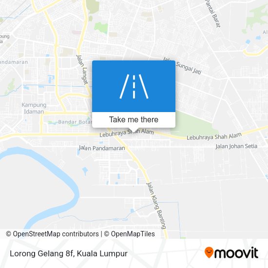 Lorong Gelang 8f map