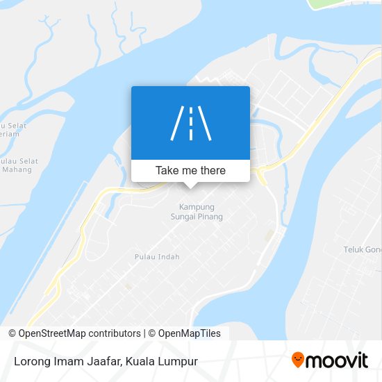Lorong Imam Jaafar map