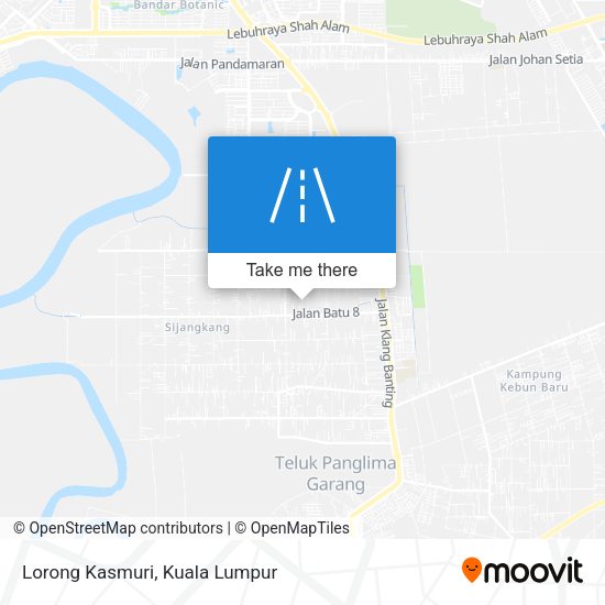 Peta Lorong Kasmuri