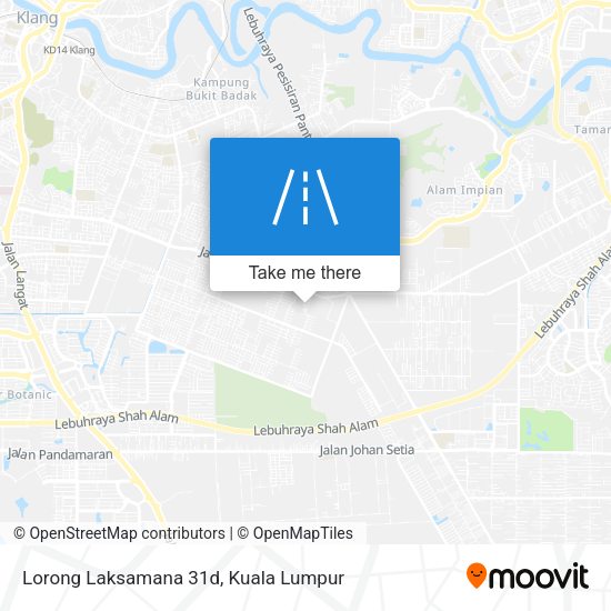 Lorong Laksamana 31d map