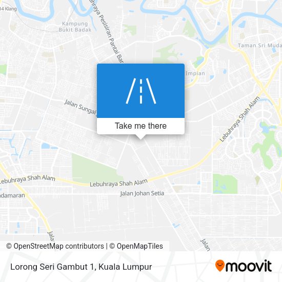 Lorong Seri Gambut 1 map