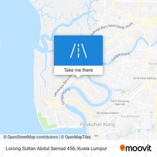 Lorong Sultan Abdul Samad 45b map