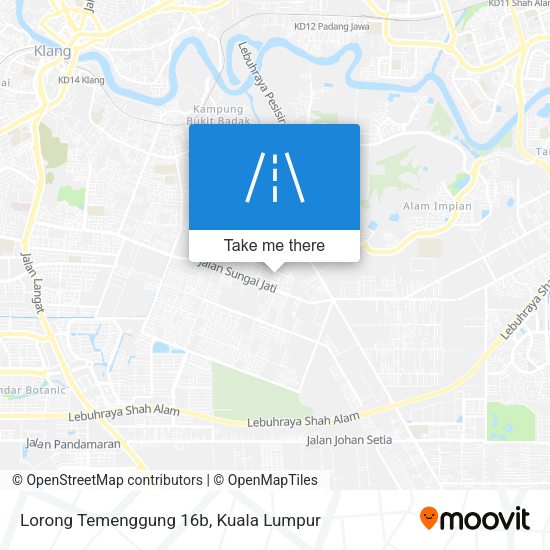 Lorong Temenggung 16b map