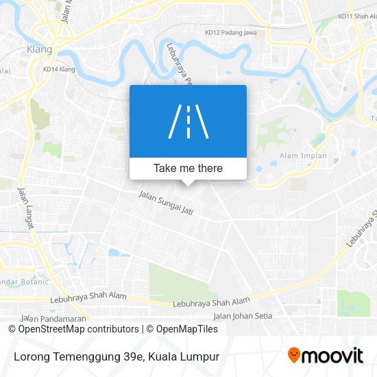 Lorong Temenggung 39e map