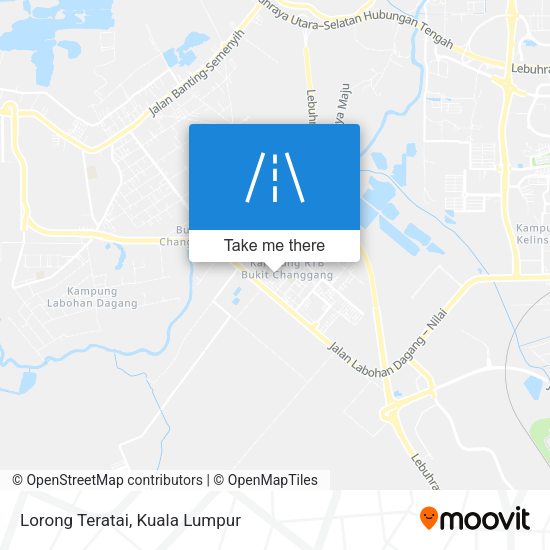 Peta Lorong Teratai