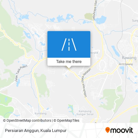 Peta Persiaran Anggun