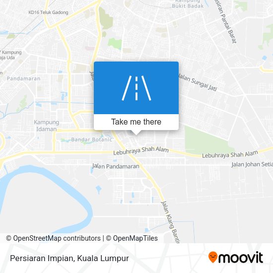 Persiaran Impian map