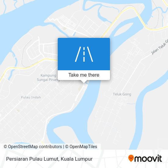 Peta Persiaran Pulau Lumut