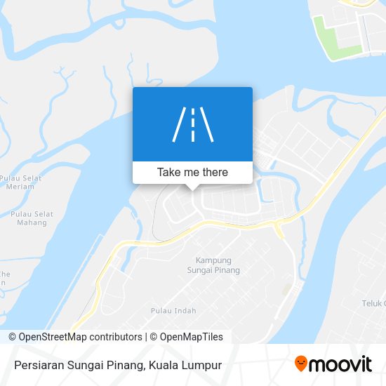 Peta Persiaran Sungai Pinang
