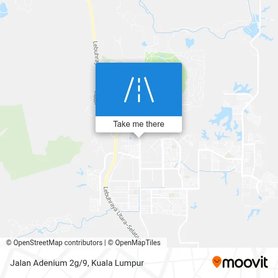 Jalan Adenium 2g/9 map