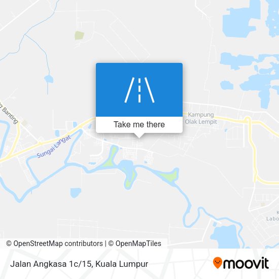 Jalan Angkasa 1c/15 map