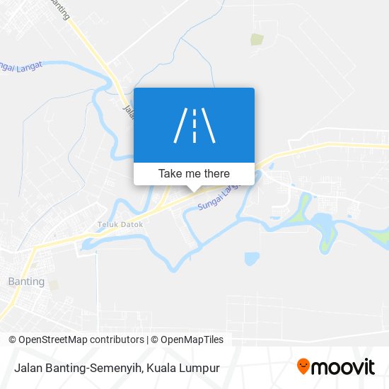 Peta Jalan Banting-Semenyih