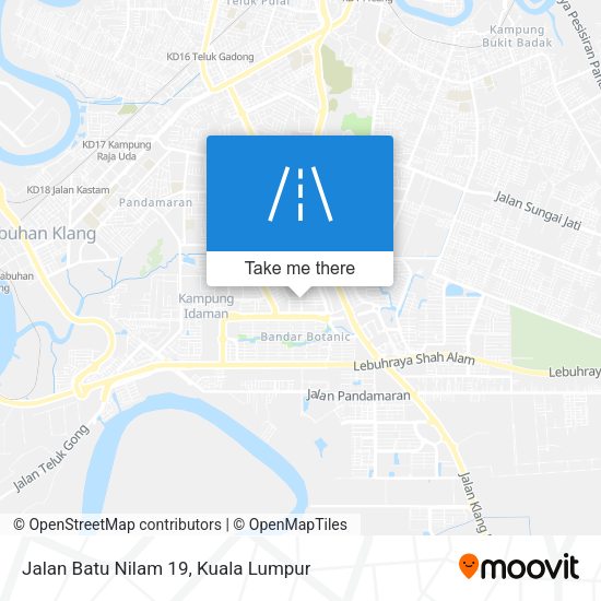 Jalan Batu Nilam 19 map