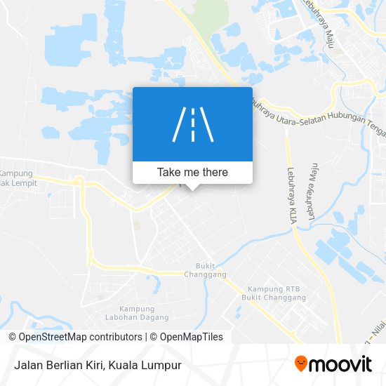 Peta Jalan Berlian Kiri