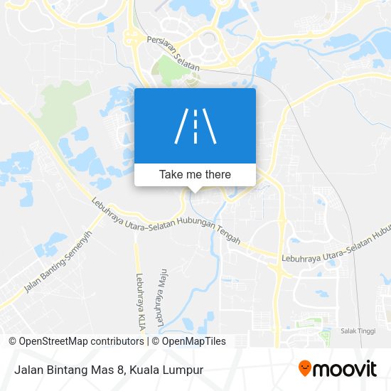 Peta Jalan Bintang Mas 8