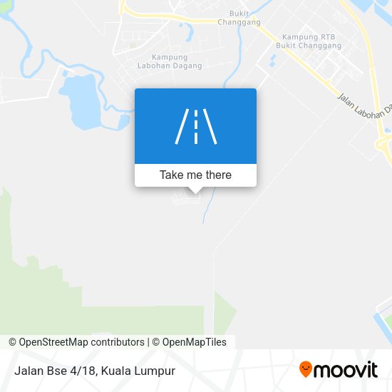 Peta Jalan Bse 4/18