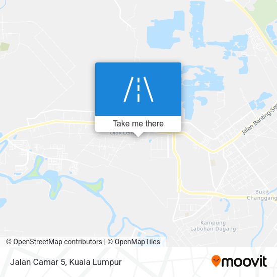 Peta Jalan Camar 5