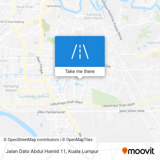 Jalan Dato Abdul Hamid 11 map