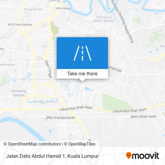 Peta Jalan Dato Abdul Hamid 1